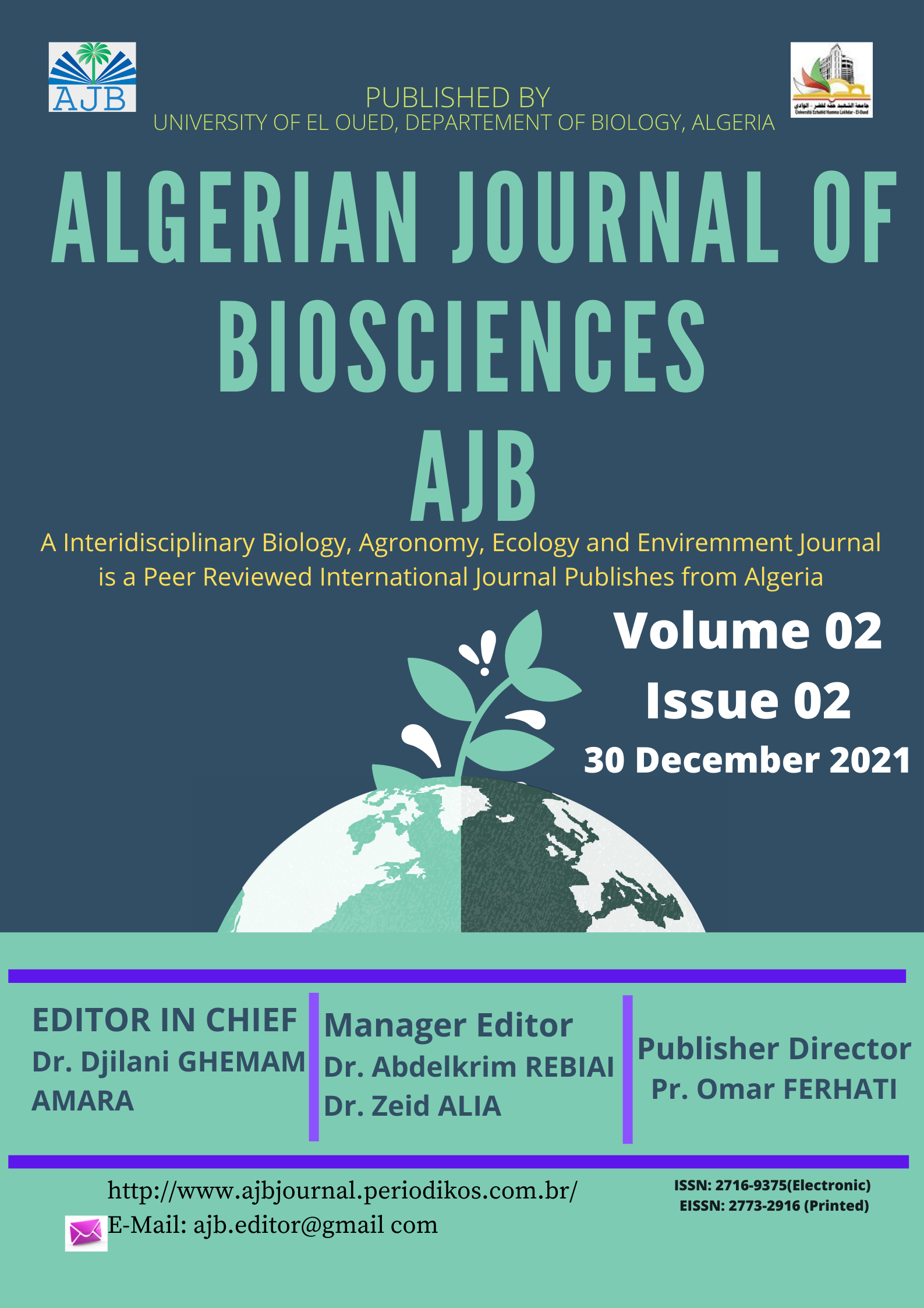 Algerian Journal of Biosciences